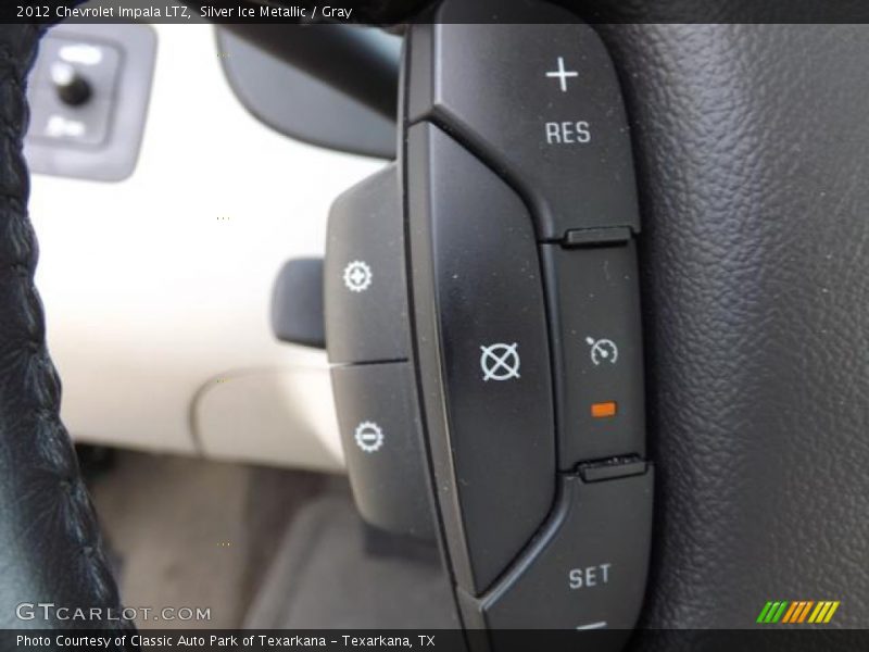 Silver Ice Metallic / Gray 2012 Chevrolet Impala LTZ