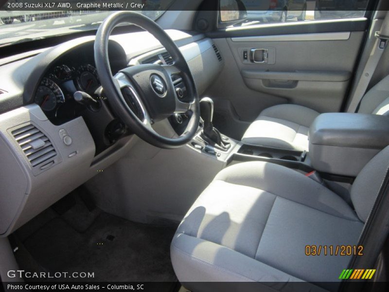 Graphite Metallic / Grey 2008 Suzuki XL7 AWD