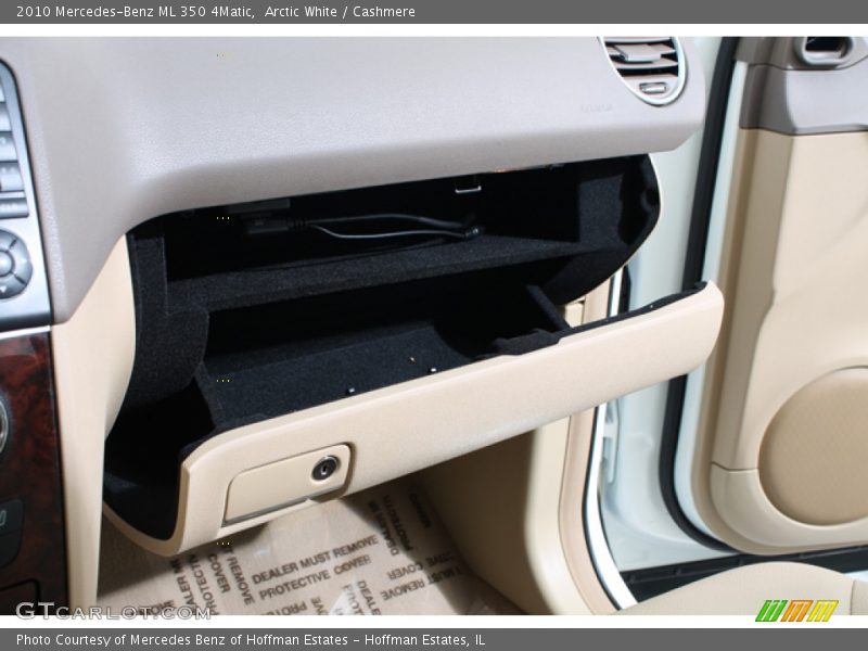 Arctic White / Cashmere 2010 Mercedes-Benz ML 350 4Matic