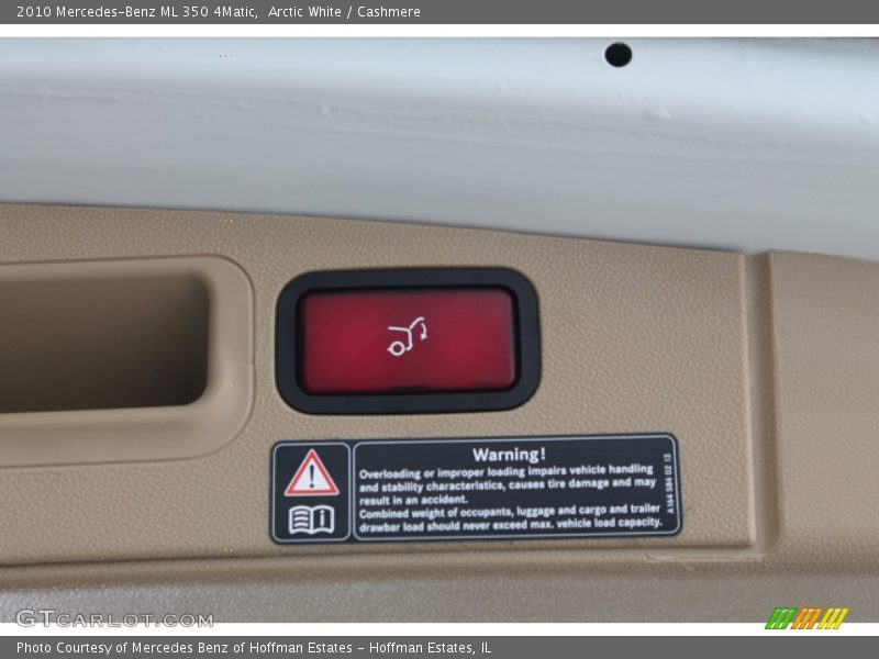 Arctic White / Cashmere 2010 Mercedes-Benz ML 350 4Matic