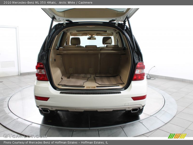 Arctic White / Cashmere 2010 Mercedes-Benz ML 350 4Matic