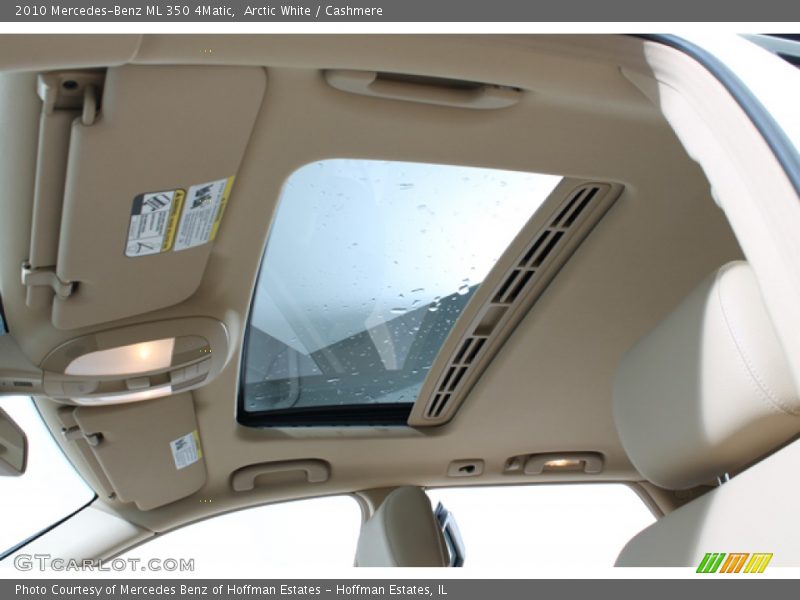 Arctic White / Cashmere 2010 Mercedes-Benz ML 350 4Matic