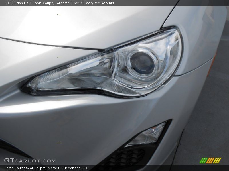 Argento Silver / Black/Red Accents 2013 Scion FR-S Sport Coupe