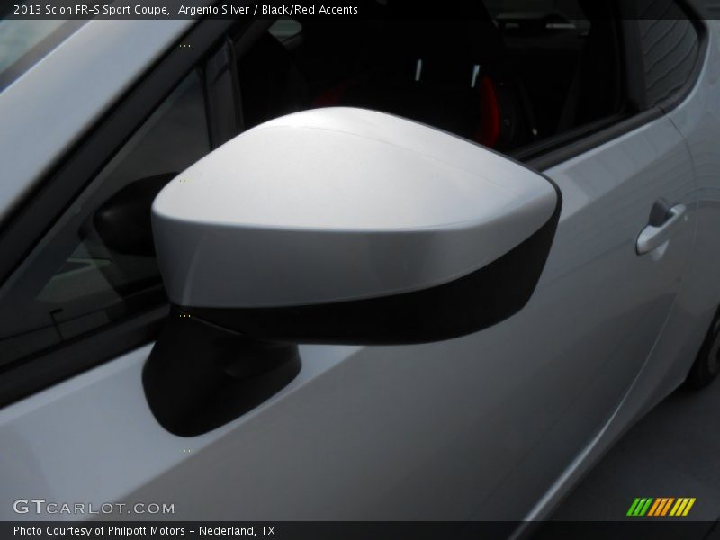 Argento Silver / Black/Red Accents 2013 Scion FR-S Sport Coupe