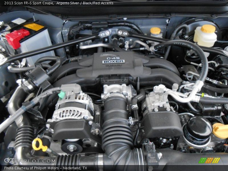 Argento Silver / Black/Red Accents 2013 Scion FR-S Sport Coupe