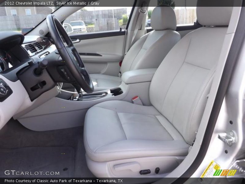 Silver Ice Metallic / Gray 2012 Chevrolet Impala LTZ