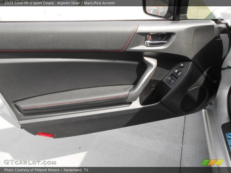 Argento Silver / Black/Red Accents 2013 Scion FR-S Sport Coupe