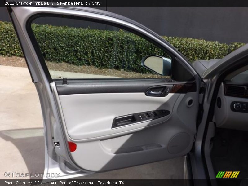 Silver Ice Metallic / Gray 2012 Chevrolet Impala LTZ