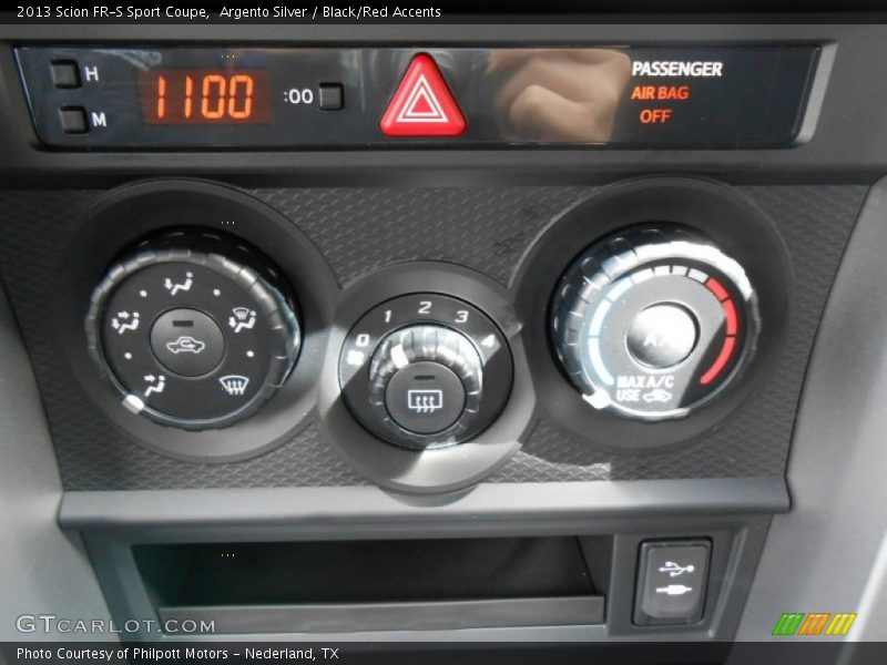 Argento Silver / Black/Red Accents 2013 Scion FR-S Sport Coupe