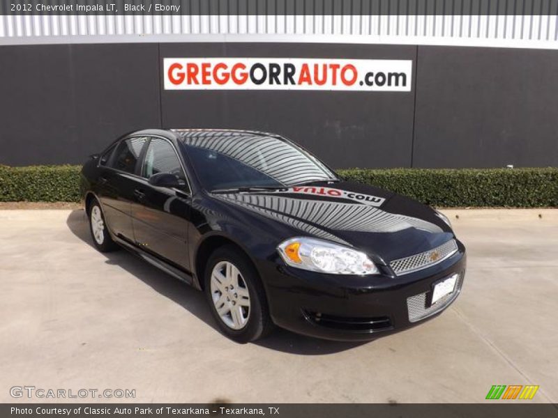 Black / Ebony 2012 Chevrolet Impala LT