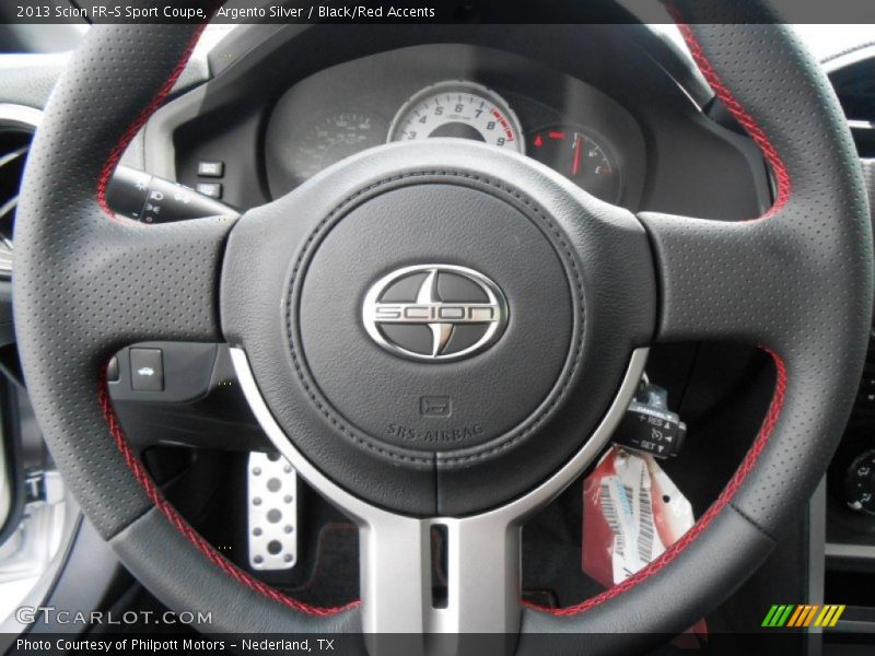 Argento Silver / Black/Red Accents 2013 Scion FR-S Sport Coupe