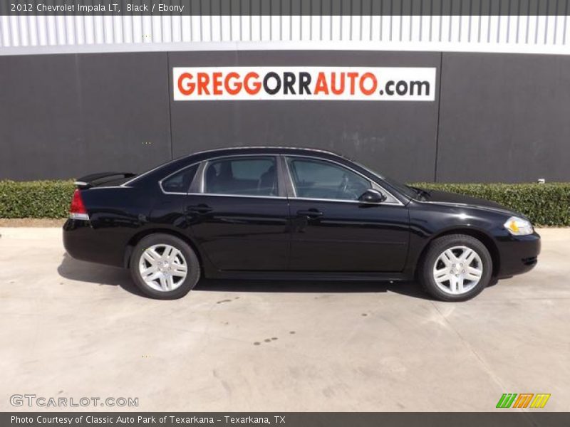 Black / Ebony 2012 Chevrolet Impala LT