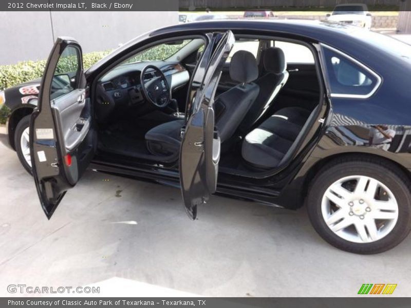 Black / Ebony 2012 Chevrolet Impala LT