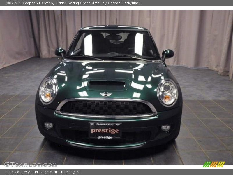 British Racing Green Metallic / Carbon Black/Black 2007 Mini Cooper S Hardtop