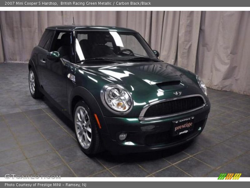 British Racing Green Metallic / Carbon Black/Black 2007 Mini Cooper S Hardtop