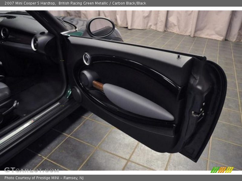 British Racing Green Metallic / Carbon Black/Black 2007 Mini Cooper S Hardtop
