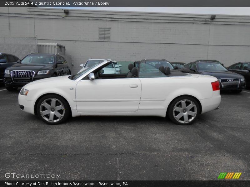  2005 S4 4.2 quattro Cabriolet Arctic White