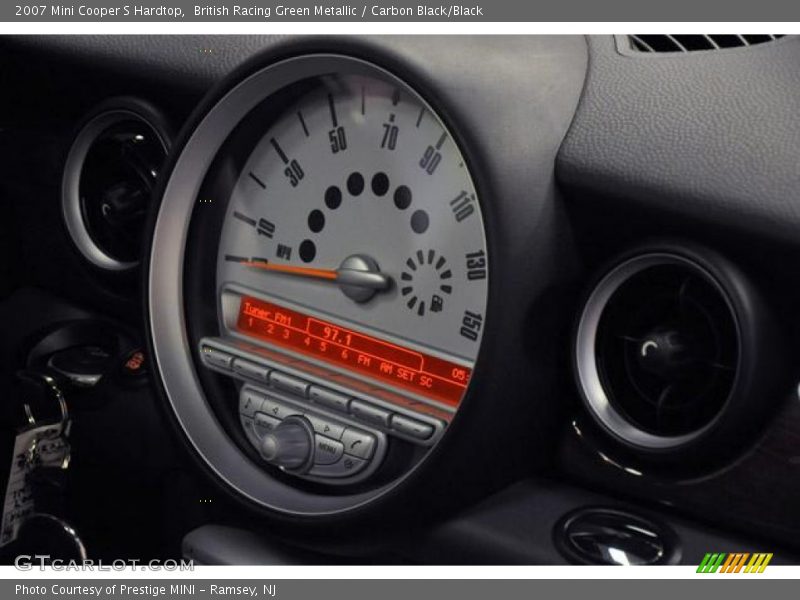 British Racing Green Metallic / Carbon Black/Black 2007 Mini Cooper S Hardtop
