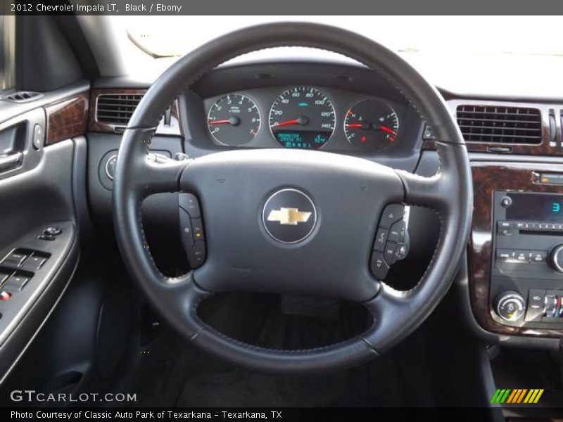 Black / Ebony 2012 Chevrolet Impala LT