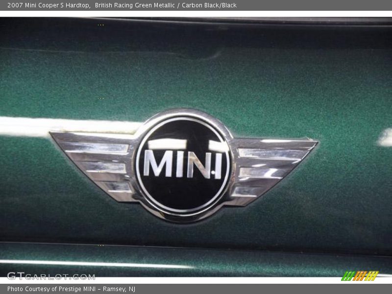 British Racing Green Metallic / Carbon Black/Black 2007 Mini Cooper S Hardtop