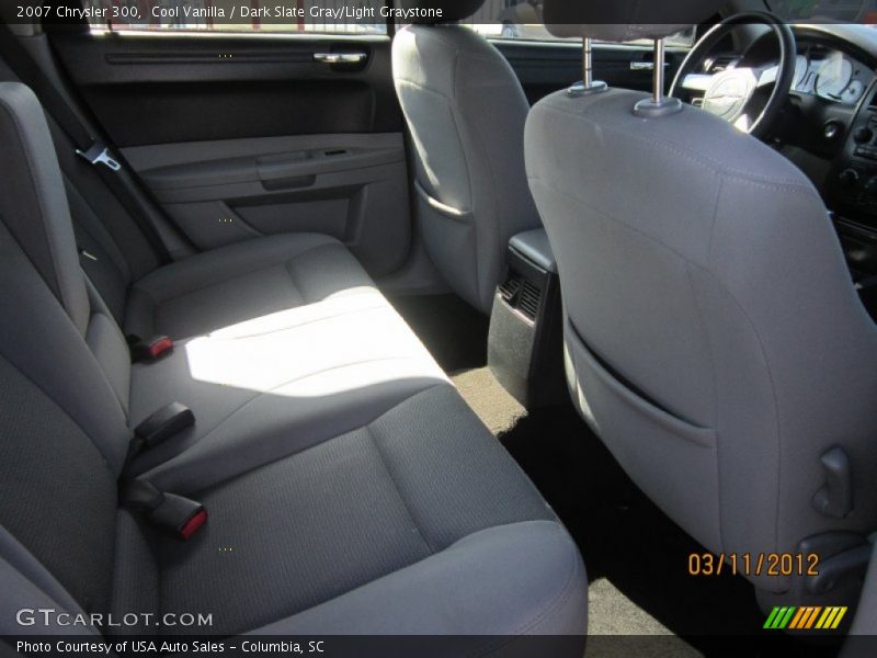 Cool Vanilla / Dark Slate Gray/Light Graystone 2007 Chrysler 300