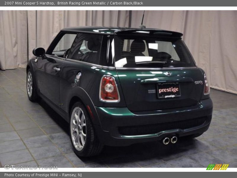 British Racing Green Metallic / Carbon Black/Black 2007 Mini Cooper S Hardtop