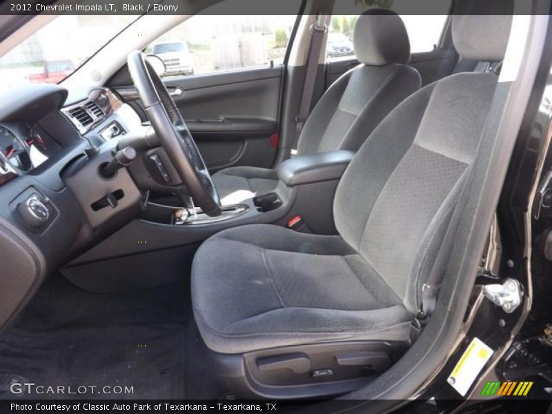 Black / Ebony 2012 Chevrolet Impala LT