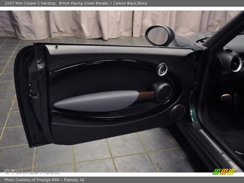 British Racing Green Metallic / Carbon Black/Black 2007 Mini Cooper S Hardtop