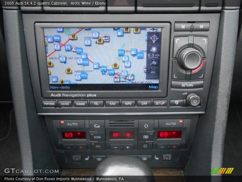 Arctic White / Ebony 2005 Audi S4 4.2 quattro Cabriolet