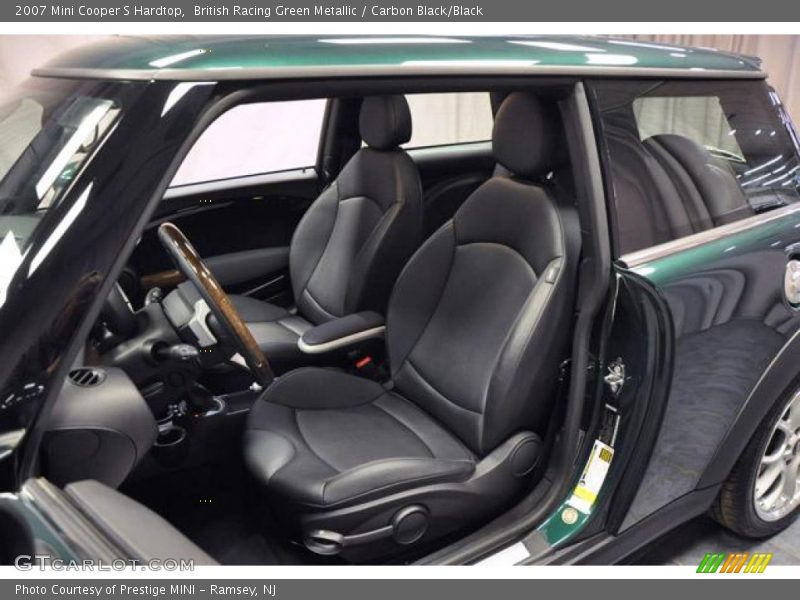 British Racing Green Metallic / Carbon Black/Black 2007 Mini Cooper S Hardtop