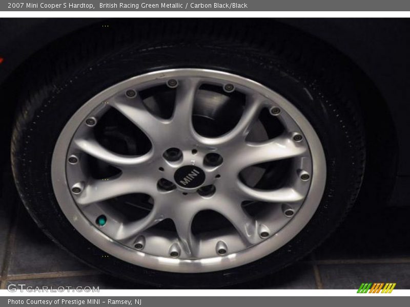 British Racing Green Metallic / Carbon Black/Black 2007 Mini Cooper S Hardtop