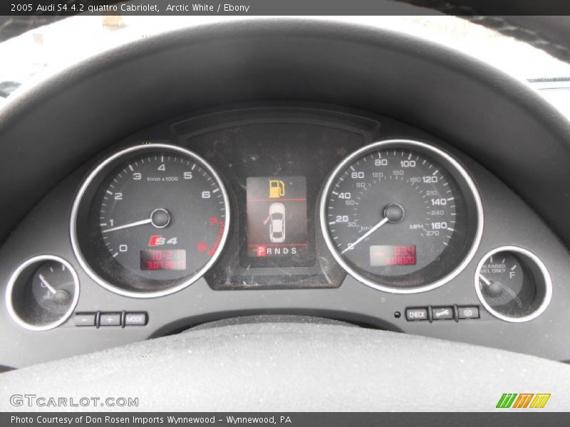  2005 S4 4.2 quattro Cabriolet 4.2 quattro Cabriolet Gauges