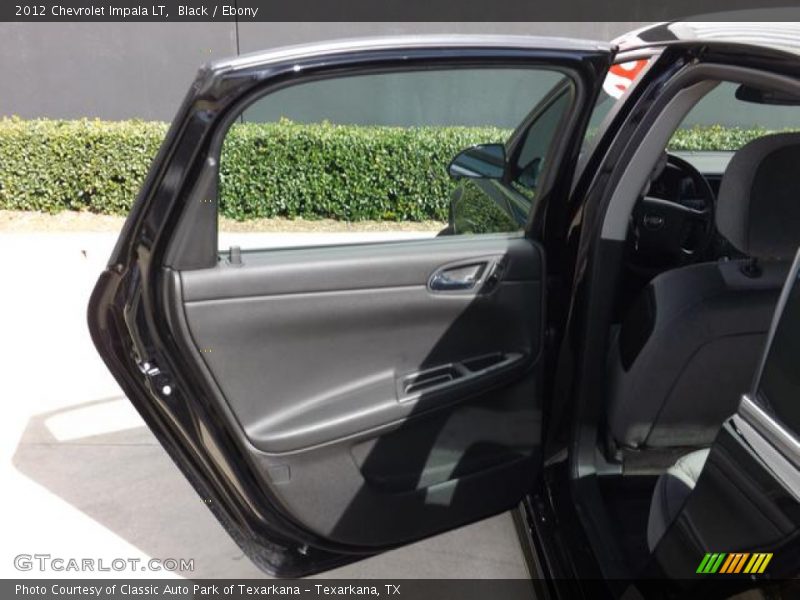 Black / Ebony 2012 Chevrolet Impala LT