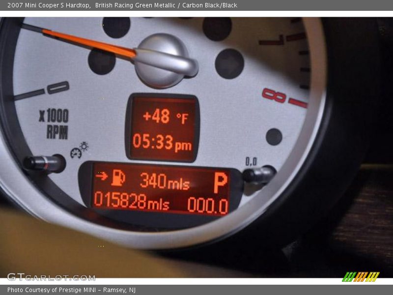 British Racing Green Metallic / Carbon Black/Black 2007 Mini Cooper S Hardtop