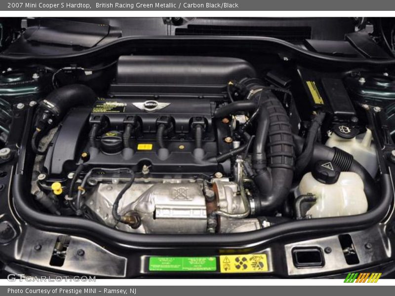 British Racing Green Metallic / Carbon Black/Black 2007 Mini Cooper S Hardtop