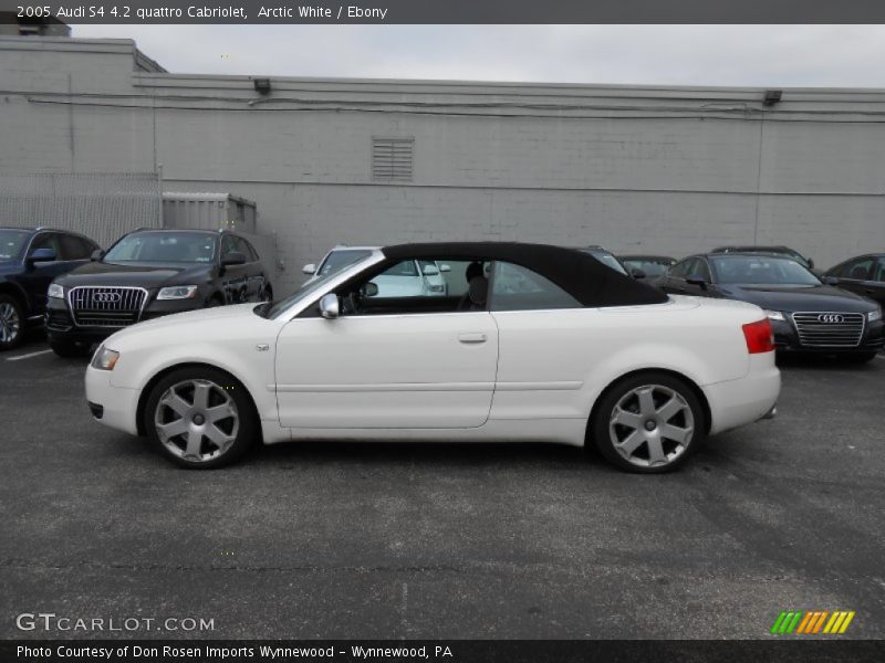  2005 S4 4.2 quattro Cabriolet Arctic White