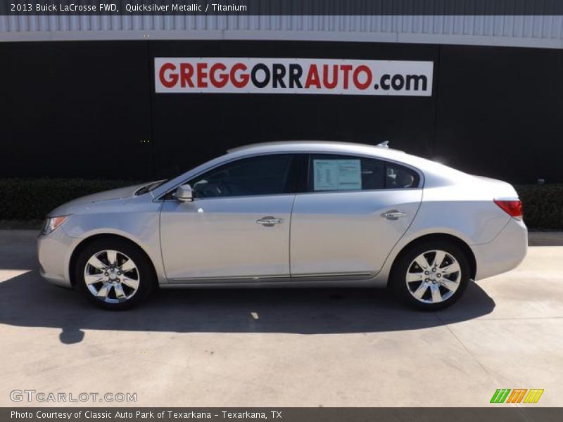 Quicksilver Metallic / Titanium 2013 Buick LaCrosse FWD