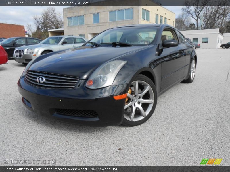 Black Obsidian / Willow 2004 Infiniti G 35 Coupe