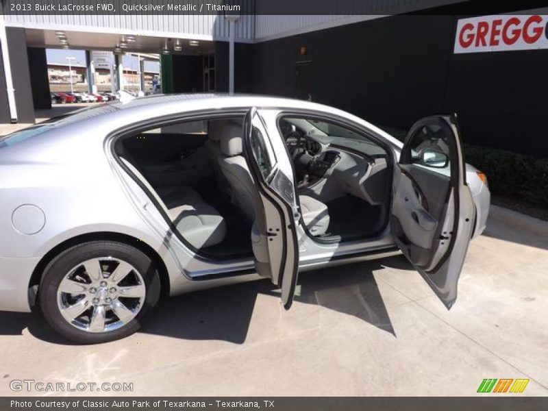 Quicksilver Metallic / Titanium 2013 Buick LaCrosse FWD
