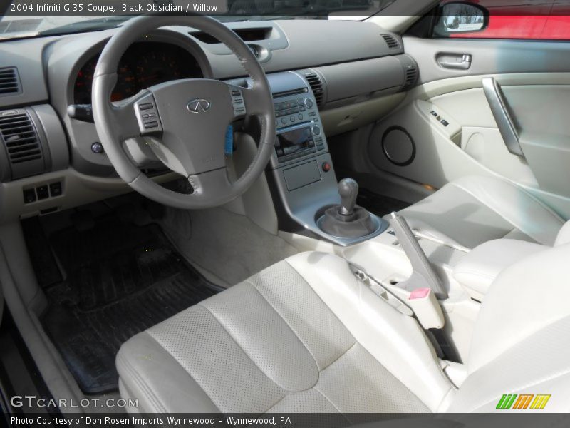 Black Obsidian / Willow 2004 Infiniti G 35 Coupe