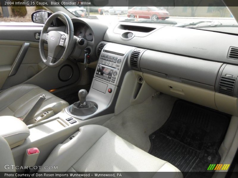 Black Obsidian / Willow 2004 Infiniti G 35 Coupe