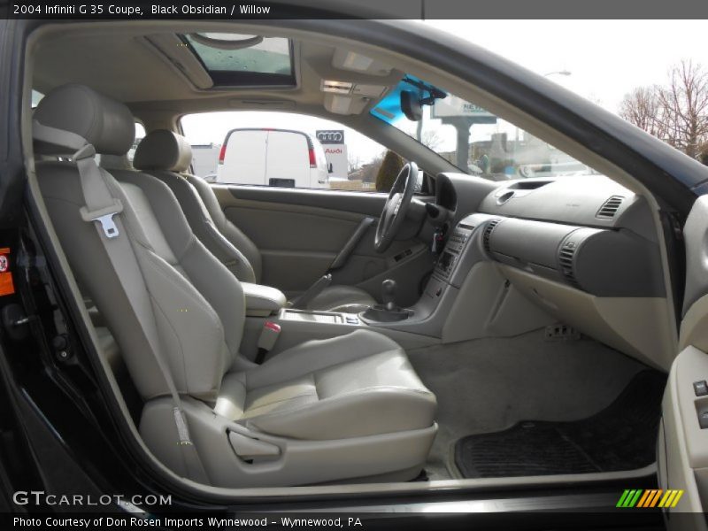 Black Obsidian / Willow 2004 Infiniti G 35 Coupe
