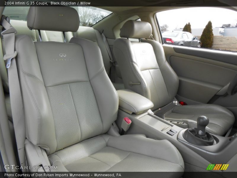 Black Obsidian / Willow 2004 Infiniti G 35 Coupe