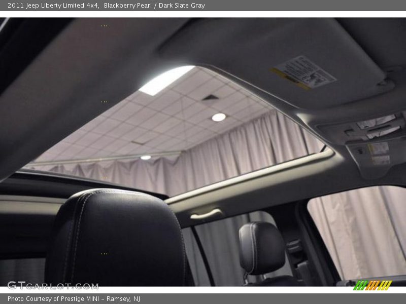Sunroof of 2011 Liberty Limited 4x4