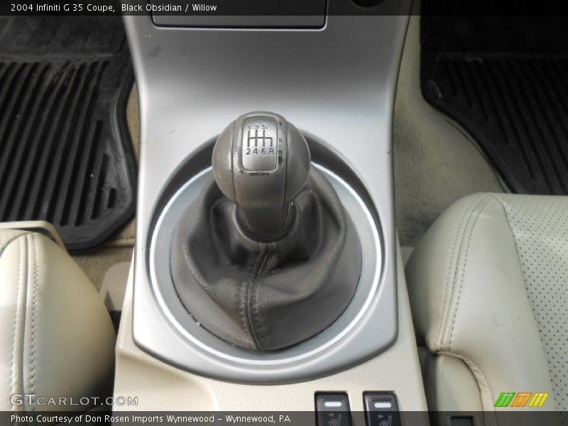 Black Obsidian / Willow 2004 Infiniti G 35 Coupe