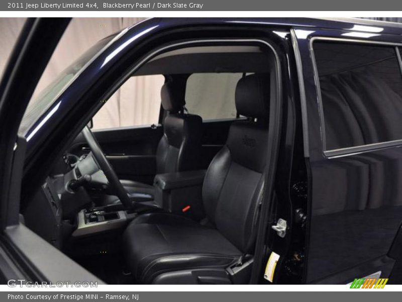 Blackberry Pearl / Dark Slate Gray 2011 Jeep Liberty Limited 4x4