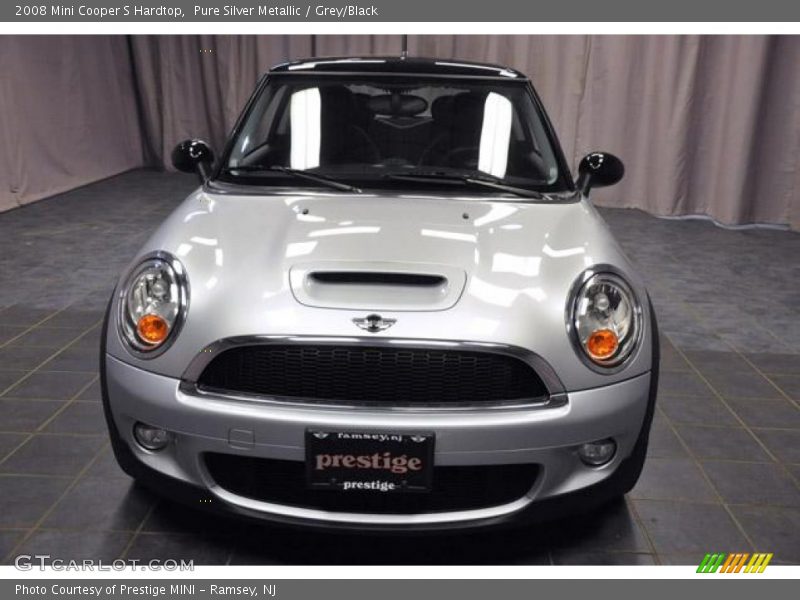 Pure Silver Metallic / Grey/Black 2008 Mini Cooper S Hardtop