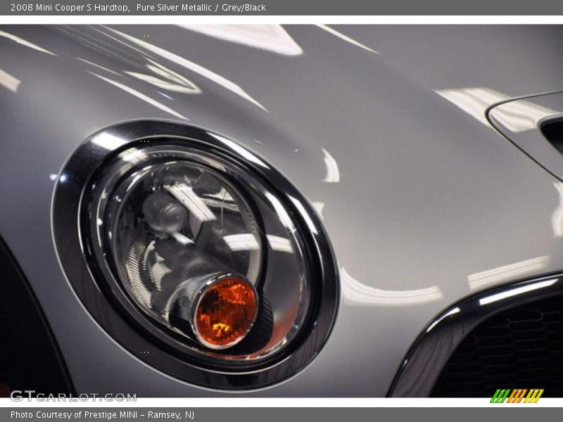 Pure Silver Metallic / Grey/Black 2008 Mini Cooper S Hardtop