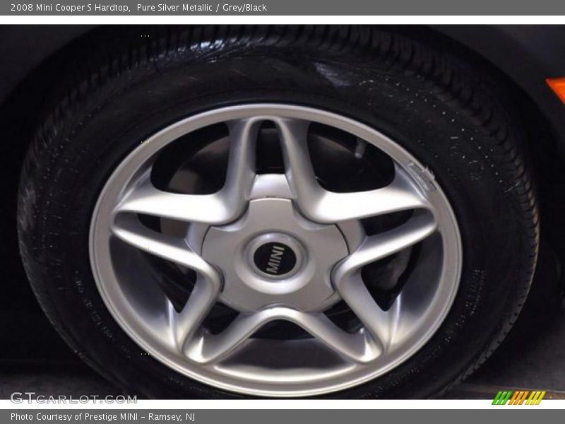 Pure Silver Metallic / Grey/Black 2008 Mini Cooper S Hardtop