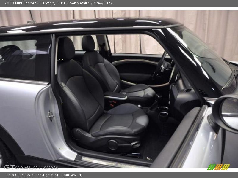 Pure Silver Metallic / Grey/Black 2008 Mini Cooper S Hardtop
